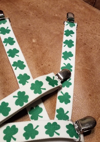 ⭐️3/$20 St Patricks Suspenders - Picture 2 of 2